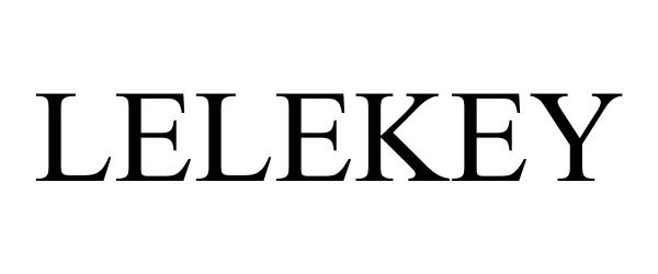 Trademark Logo LELEKEY