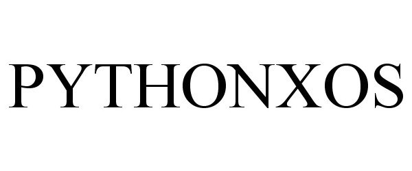 Trademark Logo PYTHONXOS