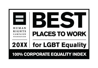  HUMAN RIGHTS CAMPAIGN FOUNDATION 20XX BEST PLACES TO WORK FOR LGBT EQUALITY 100% CORPORATE EQUALITY INDEX