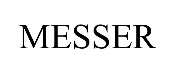 Trademark Logo MESSER