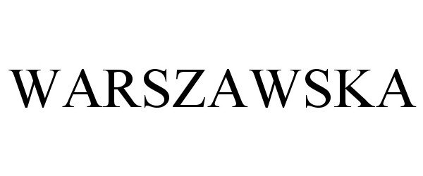  WARSZAWSKA