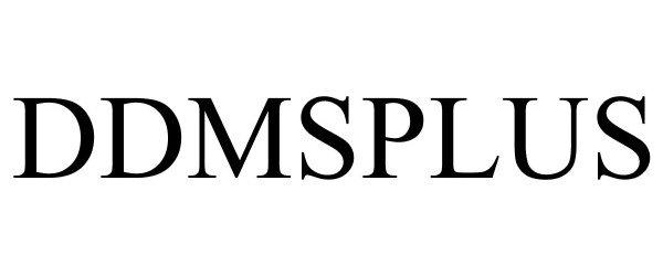 Trademark Logo DDMSPLUS
