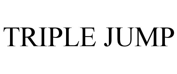 Trademark Logo TRIPLE JUMP