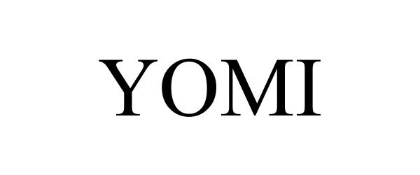 Trademark Logo YOMI