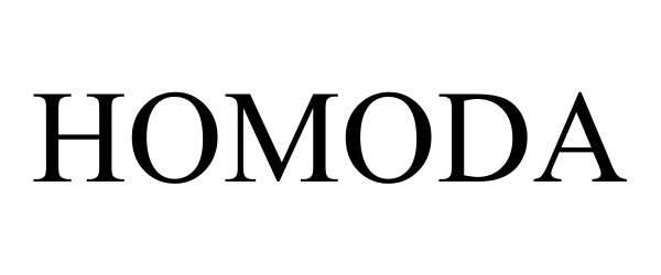 Trademark Logo HOMODA