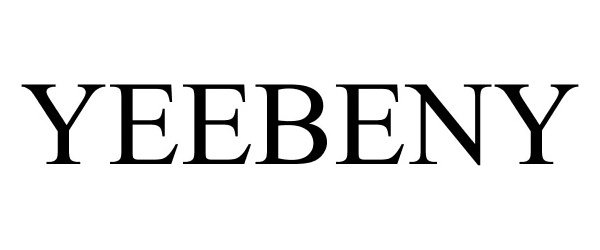 Trademark Logo YEEBENY