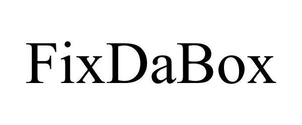 FIXDABOX