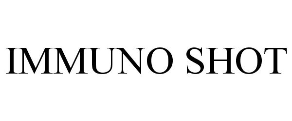 Trademark Logo IMMUNO SHOT