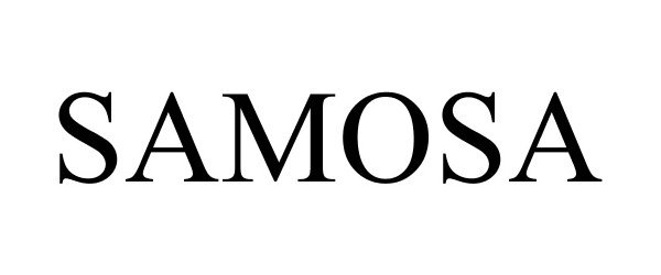 Trademark Logo SAMOSA