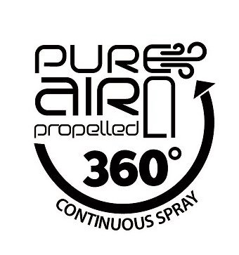  PURE AIR PROPELLED 360Âº CONTINUOUS SPRAY