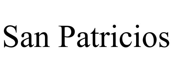Trademark Logo SAN PATRICIOS