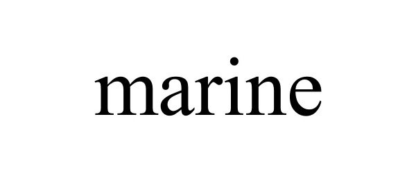 Trademark Logo MARINE