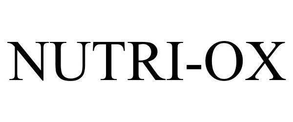 Trademark Logo NUTRI-OX