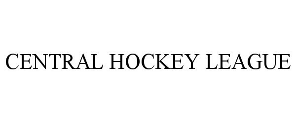  CENTRAL HOCKEY LEAGUE