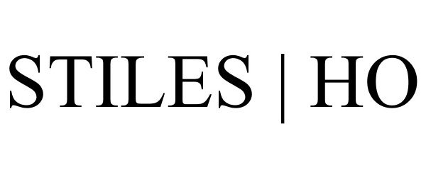 Trademark Logo STILES | HO