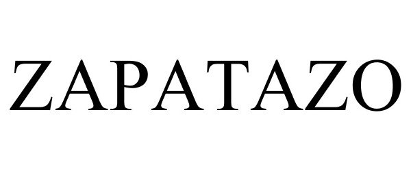Trademark Logo ZAPATAZO