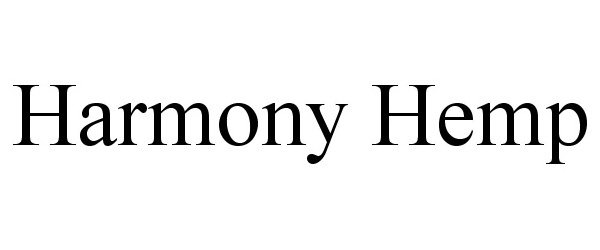 HARMONY HEMP