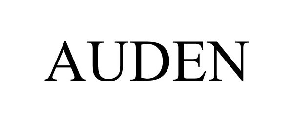 Trademark Logo AUDEN