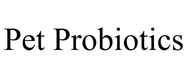 Trademark Logo PET PROBIOTICS