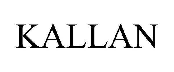 Trademark Logo KALLAN