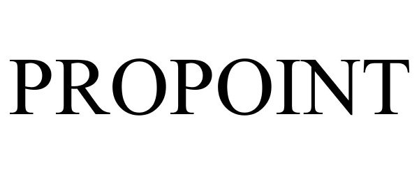 Trademark Logo PROPOINT