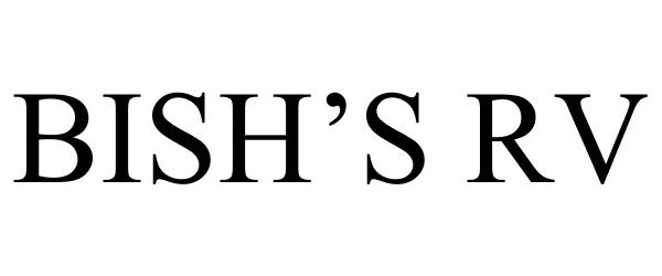 Trademark Logo BISH'S RV
