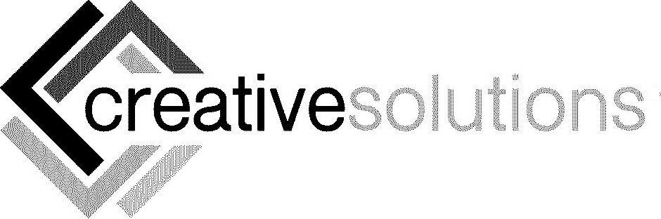 Trademark Logo CREATIVE SOLUTIONS