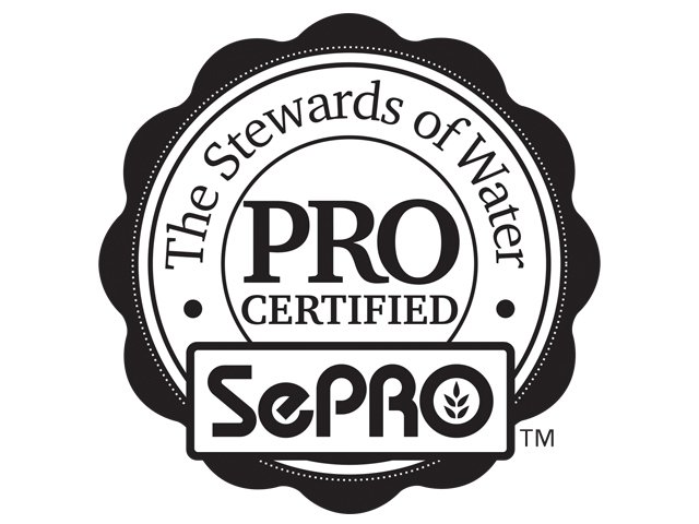  THE STEWARDS OF WATER PRO CERTIFIED SEPRO