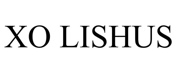 Trademark Logo XO LISHUS