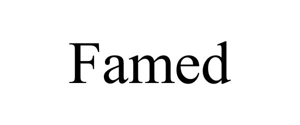 Trademark Logo FAMED