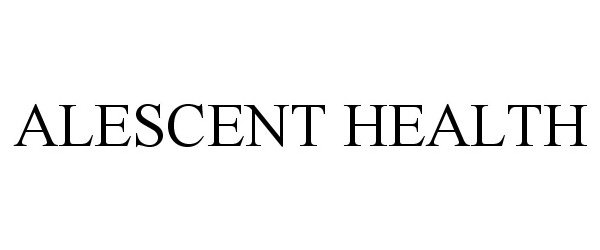  ALESCENT HEALTH