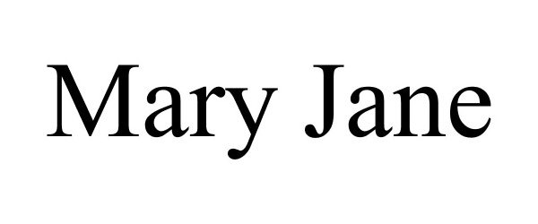 MARY JANE - Robinson, Jordan Rachael Trademark Registration
