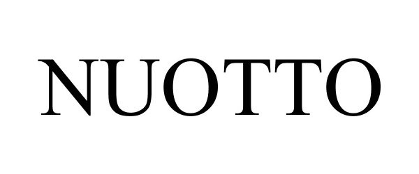 Trademark Logo NUOTTO