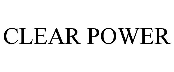 CLEAR POWER