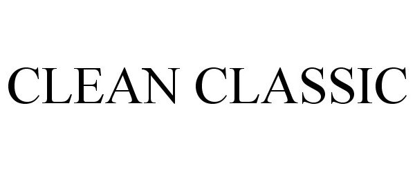 Trademark Logo CLEAN CLASSIC