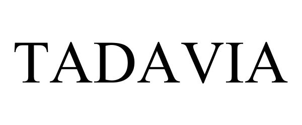 Trademark Logo TADAVIA