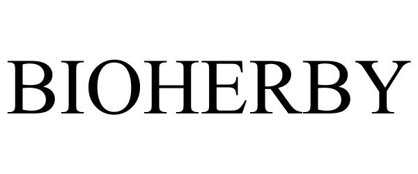 Trademark Logo BIOHERBY