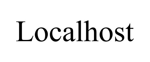 Trademark Logo LOCALHOST