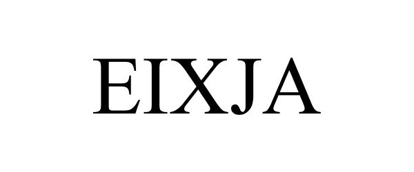 Trademark Logo EIXJA