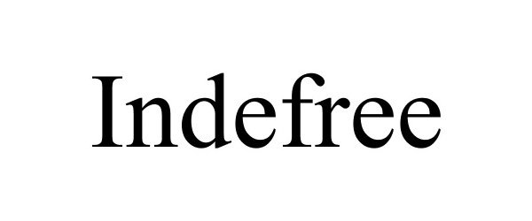 Trademark Logo INDEFREE