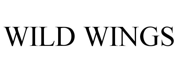 Trademark Logo WILD WINGS