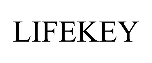 Trademark Logo LIFEKEY