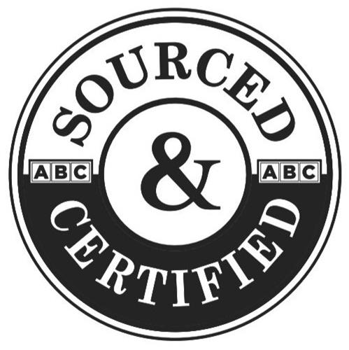  ABC SOURCED &amp; CERTIFIED ABC