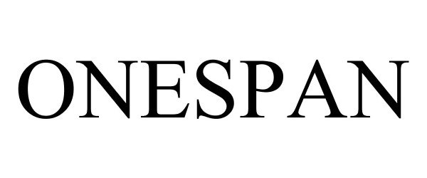 Trademark Logo ONESPAN