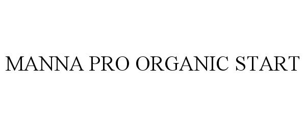  MANNA PRO ORGANIC START