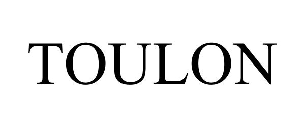 Trademark Logo TOULON