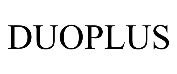 Trademark Logo DUOPLUS