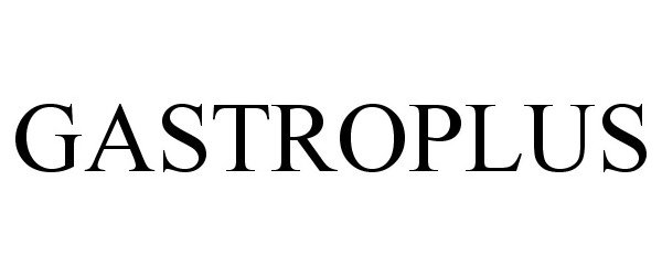 Trademark Logo GASTROPLUS