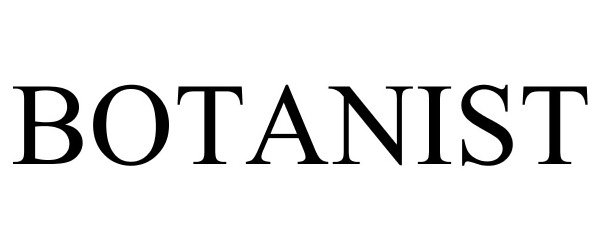 Trademark Logo BOTANIST