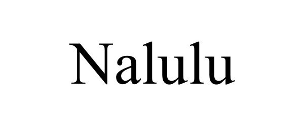 Trademark Logo NALULU